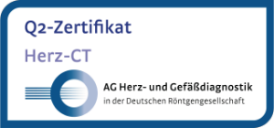Zertifikat der deutschen Röntgengesellschaft Herz-CT