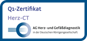 Zertifikat der deutschen Röntgengesellschaft Herz-CT